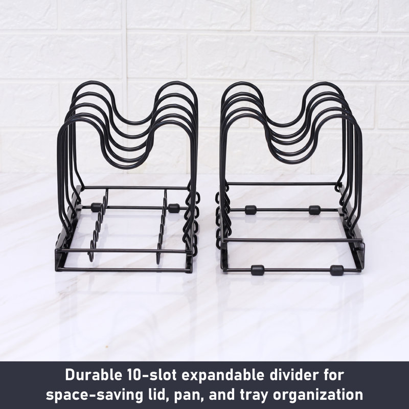 Buckingham Expandable Pot Pan Lid Organising Rack