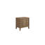 Table de chevet 3 tiroirs avec finition USB au lait