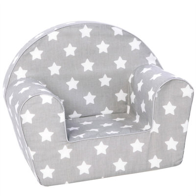 Kids 16.5'' Foam Chair Chair and Ottoman