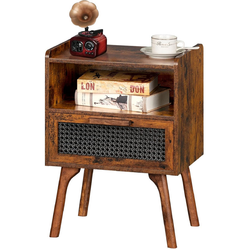 Bronislaus End Table, Brown