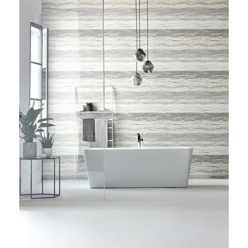 Metamorphic Wallpaper, Ash/Carrara