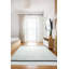 Tapis ivoire en laine tissé à plat à la main Krissie-721198456