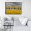 «Yellow Trees in A Field», reproduction sur toile