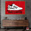 «Make It Happen Sneaker», art mural rouge de style urbain par Notoriart-102494509-102494503