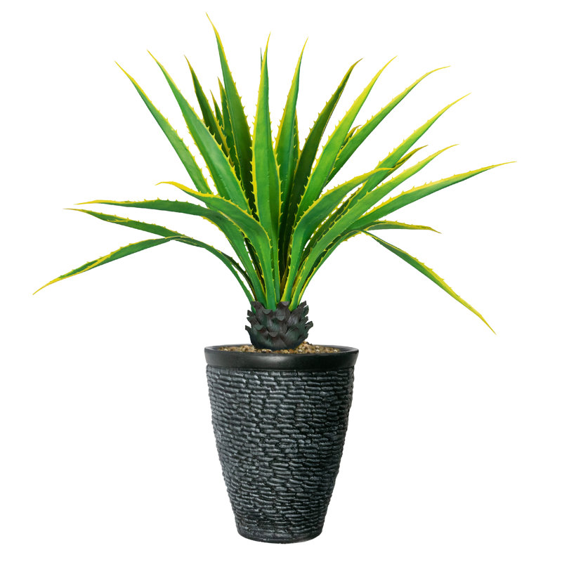 Plante grasse artificielle en pot 68 po Panama