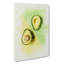 Avocado Split in Abstract - Wrapped Canvas-55316490