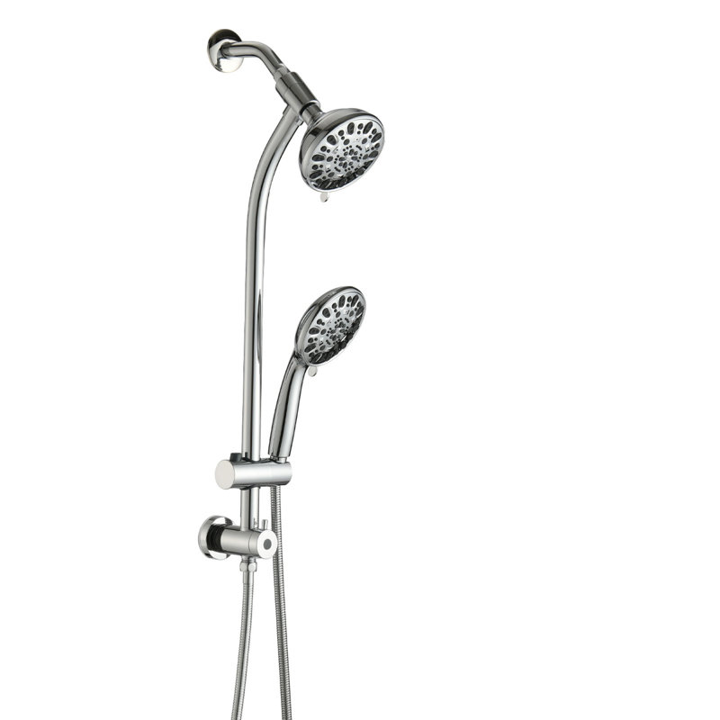 Effortless Installation Chrome Shower Combo For Modern Bathrooms