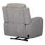 Fauteuil inclinable électrique avec massage thermique et ensemble de deux glissières automatiques-135930583