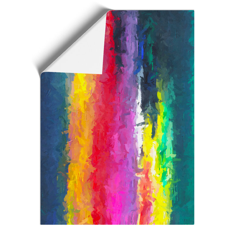 Bright Light Abstract - Wall Art, 42cm H x 29.7cm W, Paper, No Matte