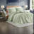 Elegant Oversized King Bedding Sets, Premium Cotton Blend With Floral Design