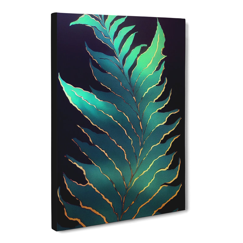 Ingrassellino Plant Leaf Vol.4 - Wrapped Canvas, 76cm H x 50cm W x 3cm D