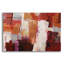Art mural en verre épique «Deconstruit City» par Design Fabrikken, 24 po x 16 po-1455360074