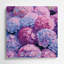 Aquarelle botanique 14, art mural mauve en métal-1178393967