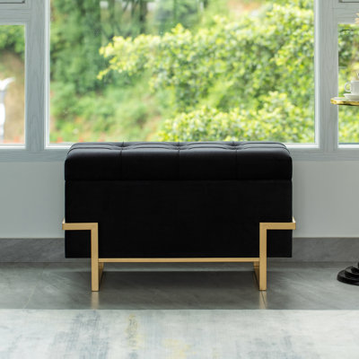Havenhill Velvet Ottoman