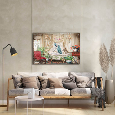 Art mural en verre "Room Decor D" par Jean Plout