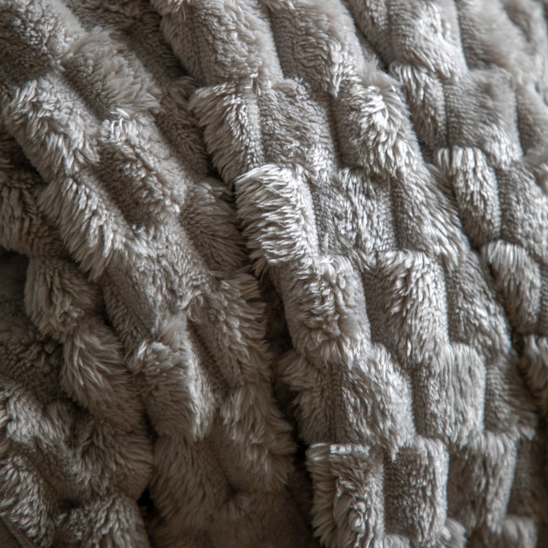 Adreyan Throw Blanket, Grey