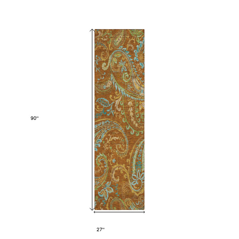 Tapis de couloir d'extérieur 8 po