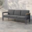 Patio Sofa with Cushions-850224748