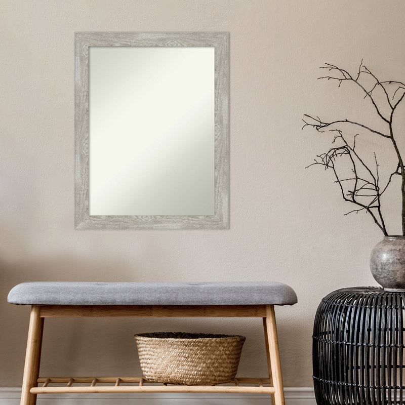 Miroir d'appoint mural Lisel, H 27,5 po x l 21,5 po