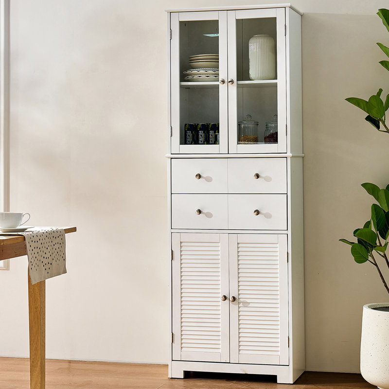 67'' H Modern Kitchen Pantry Cabinet