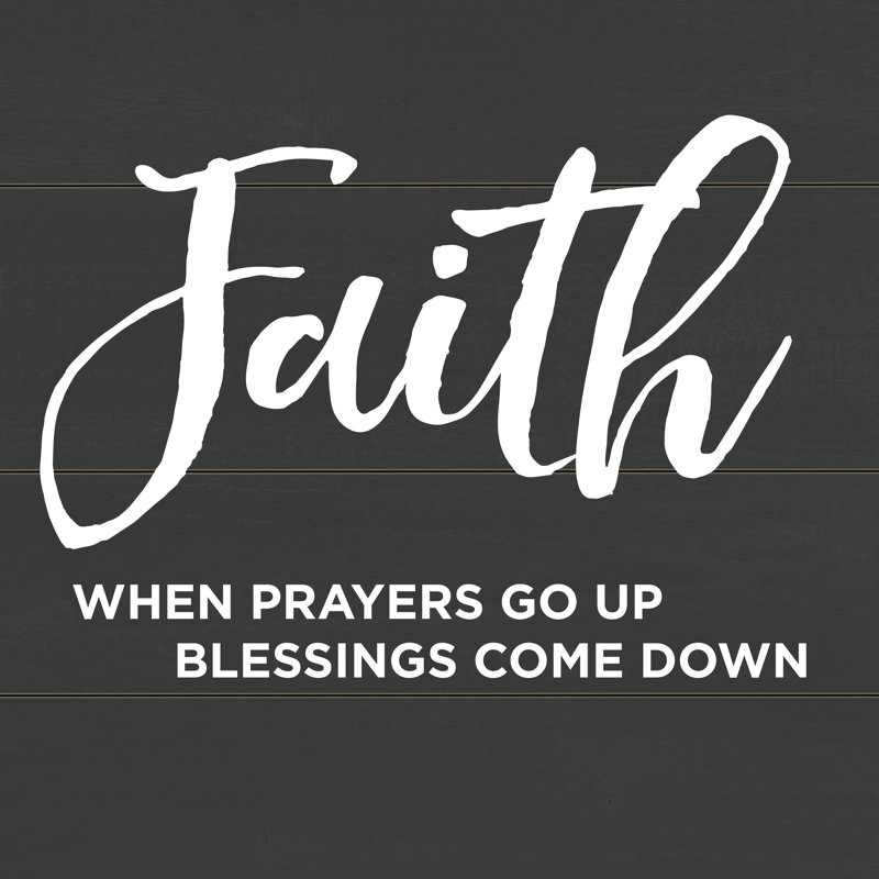 Faith Grey - Wrapped Canvas Print, 30cm H x 30cm W x 3.8cm D