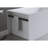 Freestanding Solid Surface Matte Bathtub with Drain & Overflow