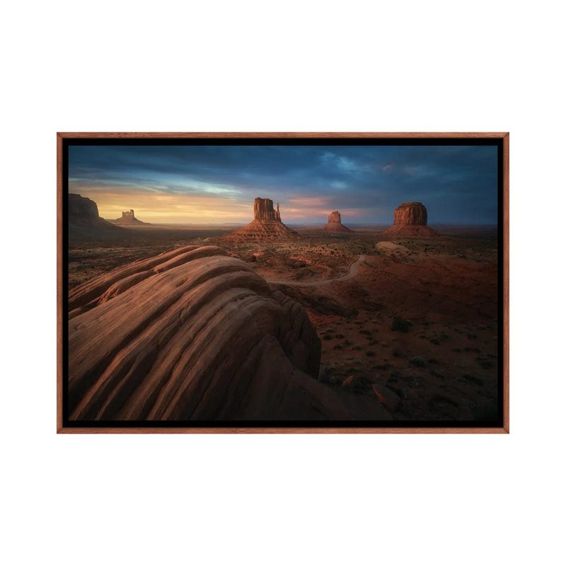 Monument by Juan Pablo De Miguel - Print on Canvas, 66.04 cm H x 45.72 cm W, Brown