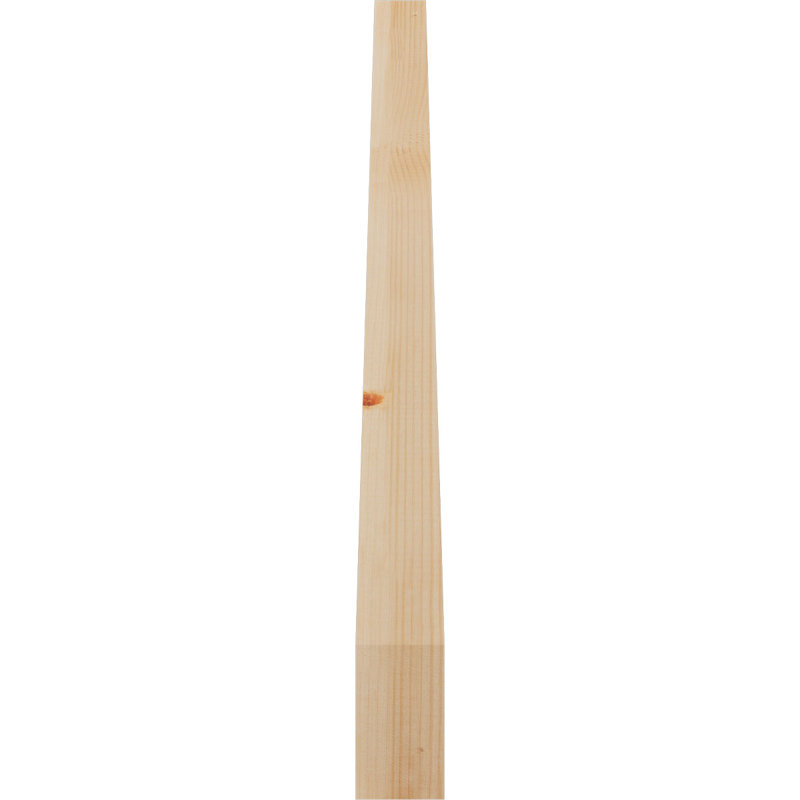 Attelle de genou traditionnelle, H 40 po x l 3,5 po x P 28 po, Douglas (lisse)