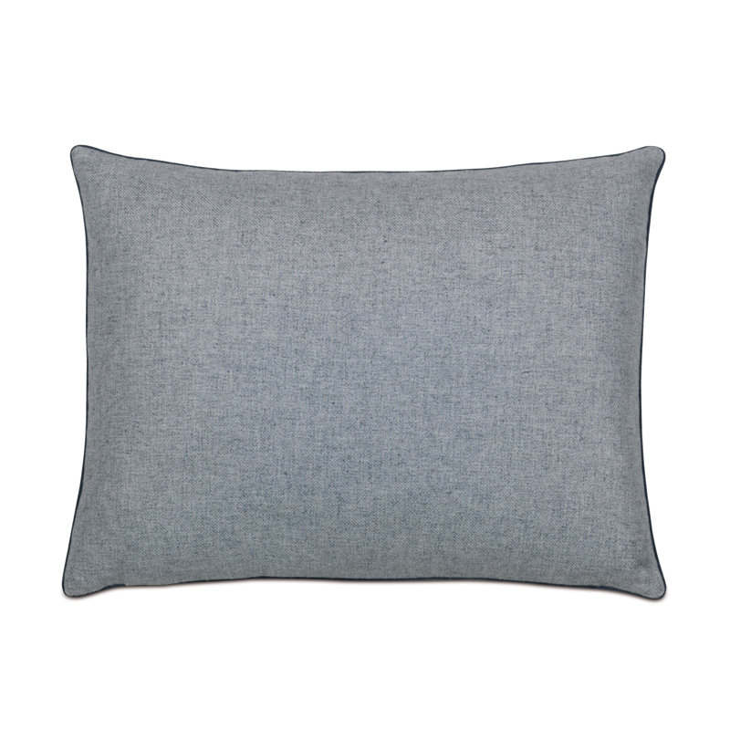 Laurel Sham, Standard, Denim