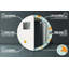 Huldar Glass Flat Wall Mirror