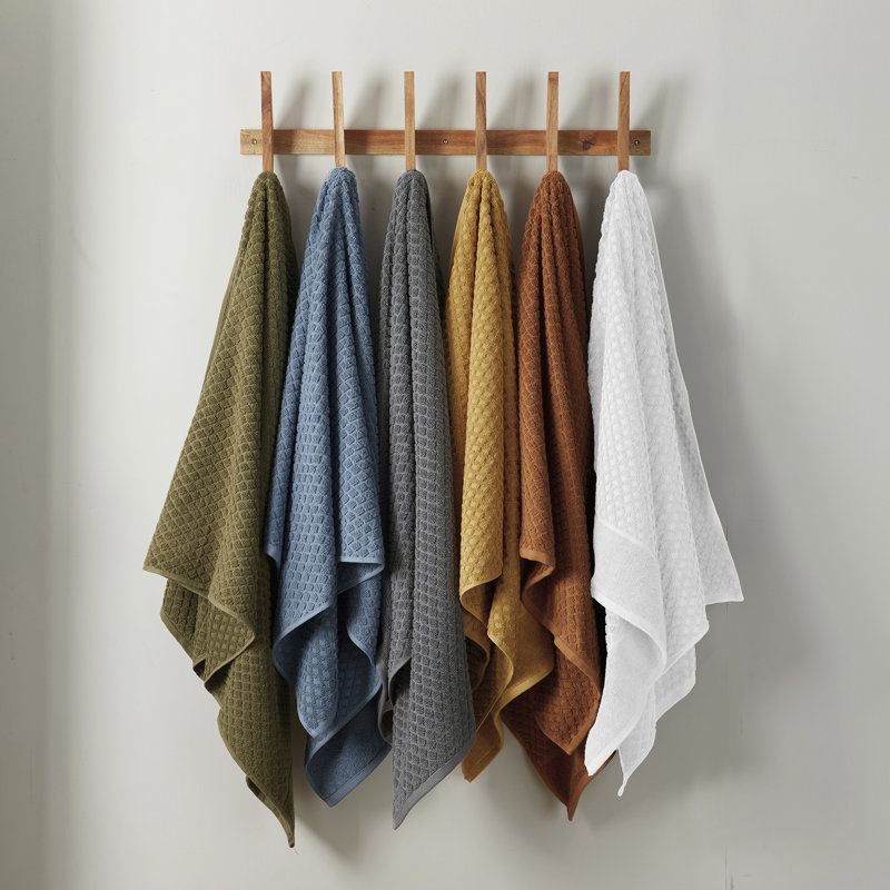 Marigold Cotton Bath Towel Set for Kids (Pack of 4)