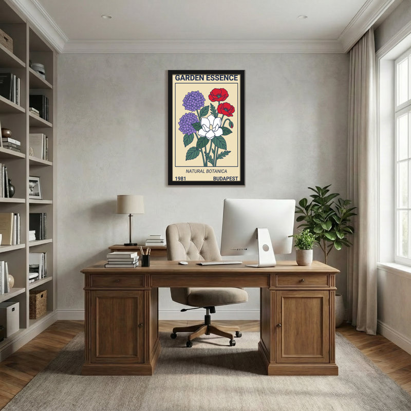 Plantes et fleurs, essence de jardin, botanique naturelle, Budapest, 19881, H 18 po x l 12 po