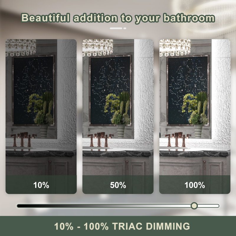 Miroir mural Sirard, 36 po x 48 po
