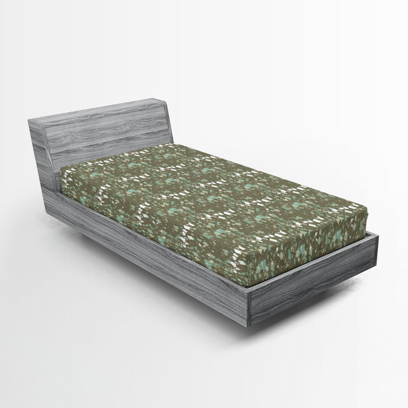 Drap-housse contemporain Ambesonne, Drap-housse simple TG