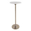 Table d'appoint décorative en marbre avec base en métal Jackest-1936499006