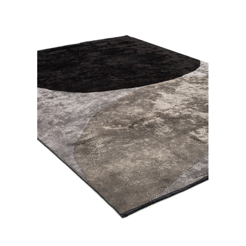 Findlay Abstract Hand Loom Indoor / Outdoor Area Rug, Rectangle 6'6" x 8'2"