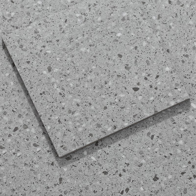 FLYFISH 12" x 12" Peel and Stick Floor Tiles, 1.2 mm Thick Vinyl Flooring, 20 Tiles, Mineral Speckle