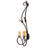 Sienna Steel Candle Wall Light