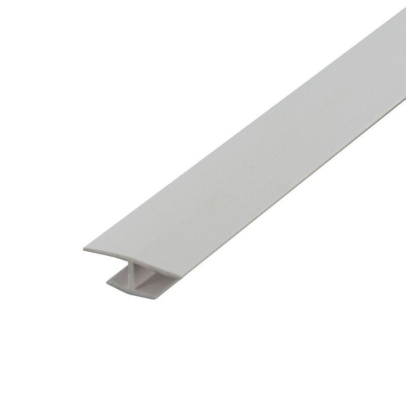 ABS 1 / 4po | Séparateur de moulure | (5) pièces de 96 po de longueur, Blanc