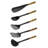 Staub Silicone with Wood Handle 5-Piece Cooking Utensil Set