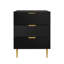 Armoire 3 tiroirs, armoire de rangement décorative, convient à la chambre à coucher, au salon et au bureau-53772463-53772462
