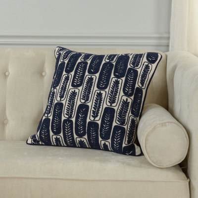 100% Cotton Throw Pillow