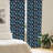 Sun and Moon Geometric Semi-Sheer Rod Pocket Curtain Panels-45969253