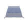 Azizi Striped Hand Woven Cotton Blue Rug