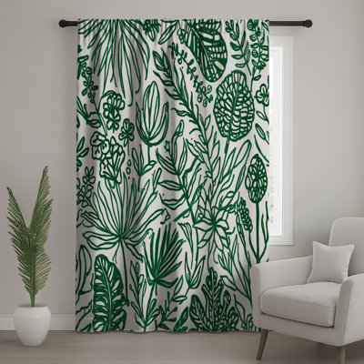 Green Line Art, rideaux de fenêtre