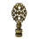Oval Filigree Lamp Finial