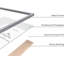 Cadre en aluminium (ensemble de 1)-1605022816-1605022827