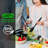 2 Pcs Silicone Nonstick Mixing Spoon