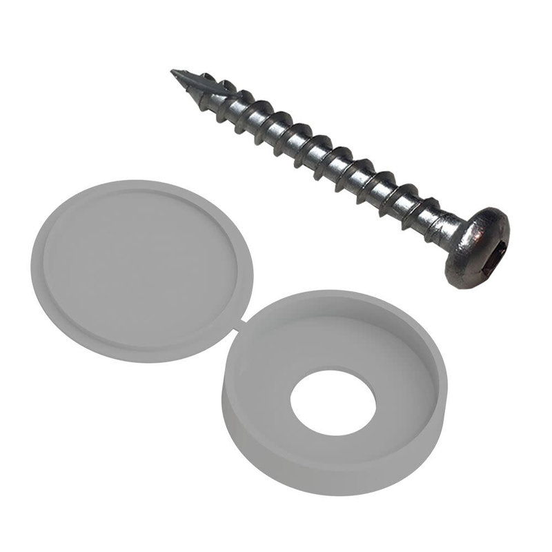 Ensemble de fixation de panneau de rideau décoratif, gris