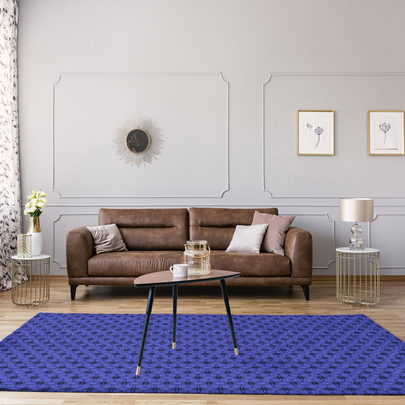 Tapis à cercles ornés, Rectangle 9 pi x 12 pi